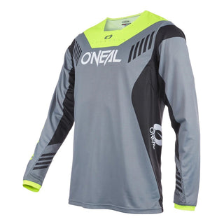 O'Neal Element FR Youth Hybrid Jersey - Grey/Neon Yellow