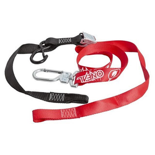 O'Neal Swivel Deluxe Tie Downs - 1.5 Inch Soft Loop & Swivel Secure Hook - Black/Red
