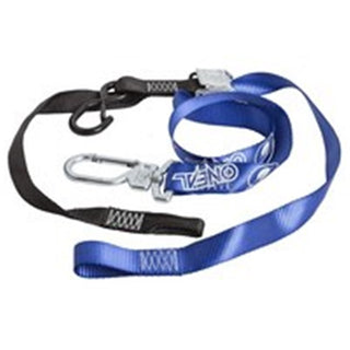 O'Neal Swivel Deluxe Tie Downs - 1.5 Inch Soft Loop & Swivel Secure Hook - Black/Blue