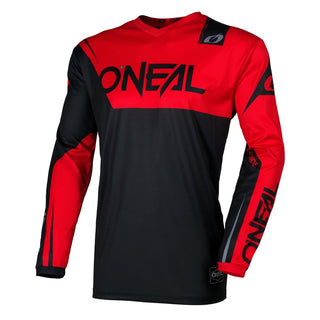 O'Neal Element Racewear V26 V-Neck Collar Jersey - Black/Red