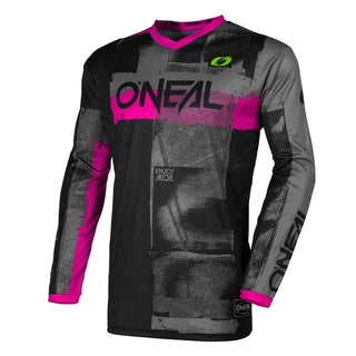 O'Neal Element Roller V26 Women's Motocross Jersey - Black/Pink