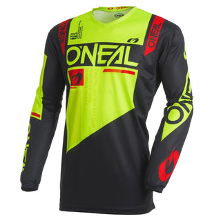 O'Neal 2027 Element Factor Motocross Jersey - Black/Neon