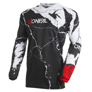 O'Neal 2027 Element Acid Motocross Jersey - White/Black