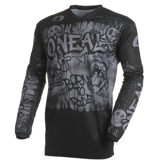 O'Neal 2027 Element Rancid Motocross Jersey - Black/Grey
