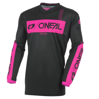 O'Neal 2027 Element Racewear Women's Motocross Jersey - Black/Pink
