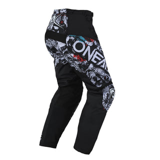 O'Neal Element Attack Motocross Pants - Black/White