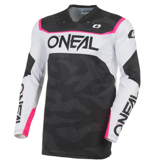 O'Neal 2027 Hardwear Camo Motocross Jersey - Black/White/Pink