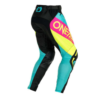 O'Neal 2025 Hardwear Air Slam Motocross Pants - Black/Neon Yellow/Pink