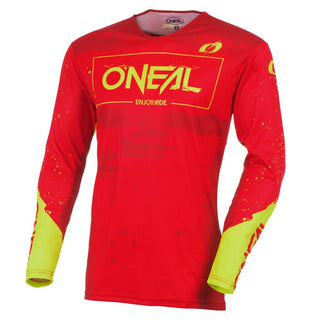O'Neal 2027 Mayhem Paint Youth Crank Jersey - Red/Neon