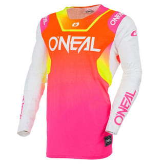 O'Neal 2027 Limited Edition Prodigy Five Six Jersey - White/Neon Orange