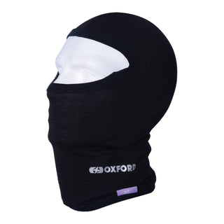 Oxford Deluxe Silk Balaclava - Black