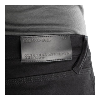 Oxford Super Stretch Men's Jeans - Black (Short)