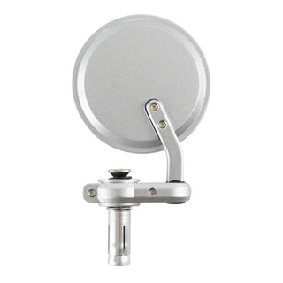 Oxford Bar End Mirrors - Silver (Pair)