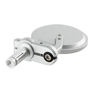Oxford Bar End Mirrors - Silver (Pair)