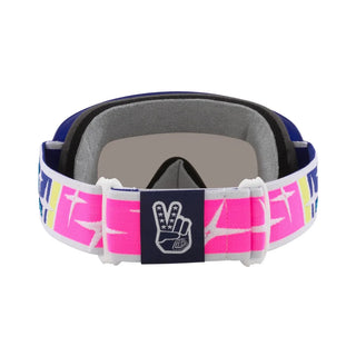 Oakley O Frame Troy Lee Designs Speed Stars Goggles With Dark Grey Lens