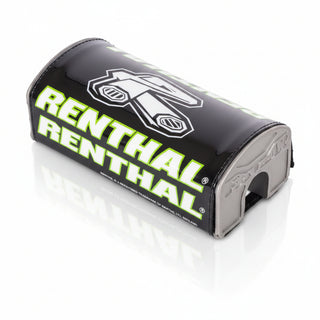 Renthal Fatbar Grey Foam Handlebar Pad - Black / Green / White