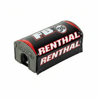 Renthal Fatbar36 Grey Foam Handlebar Pad  - Black / White / Red