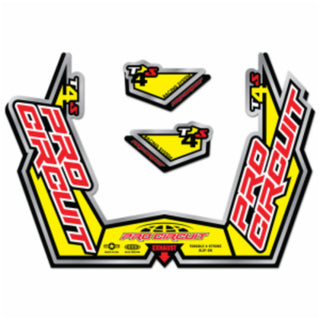 Pro Circuit T4 Silencer Replacem Decal Kit
