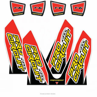 Pro Circuit Honda T6 Decal CRF Dual Systems