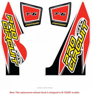 Pro Circuit Yamaha T6 Decal YZ250F