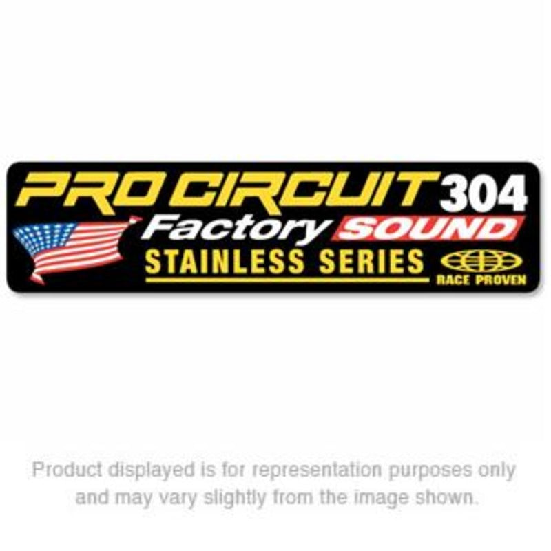 Pro Circuit 304 Std Silencer Decal