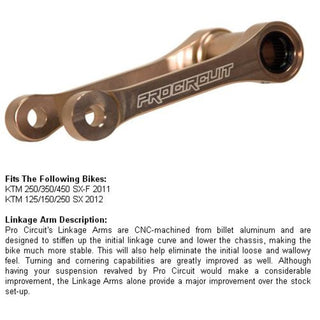 Pro Circuit KTM SXF All 11-14 Link ARM