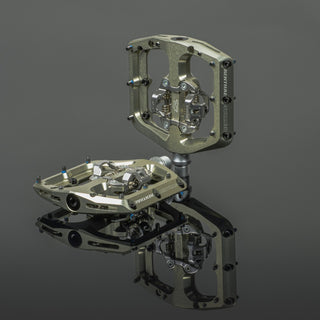 Renthal Revo-DHC MTB Downhill Clip Pedals - Alu Gold