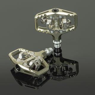 Renthal Revo-TRC MTB Trail Clip Pedals - Alu Gold