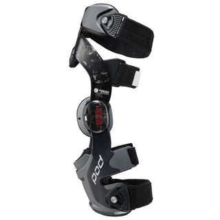 POD K8 3.0 Motocross Protection Racing Left Knee Brace -  Carbon/Graphite