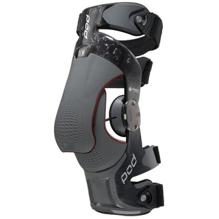 POD K8 3.0 Motocross Protection Racing Left Knee Brace -  Carbon/Graphite