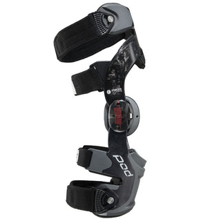 POD K8 3.0 Motocross Protection Racing Right Knee Brace -  Carbon/Graphite