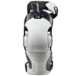 POD K8 3.0 Motocross Protection Racing Left Knee Brace -  Carbon/White