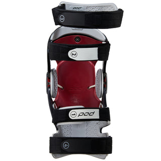 POD K8 3.0 Motocross Protection Racing Right Knee Brace -  Carbon/White