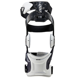 POD K8 3.0 Motocross Protection Racing Right Knee Brace -  Carbon/White