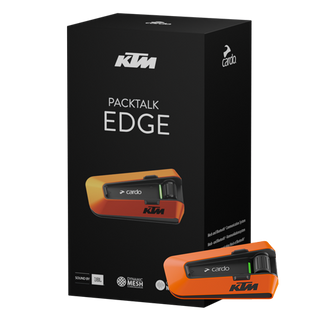 Cardo PACKTALK EDGE KTM Edition (JBL Audio) Bluetooth Intercom