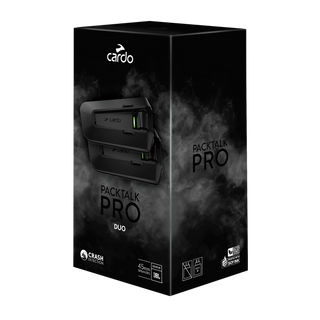 Cardo PACKTALK PRO (JBL Audio) Bluetooth Intercom - DUO KIT