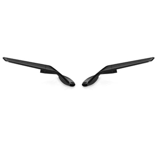 Rizoma Stealth Mirrors - Black Anozided