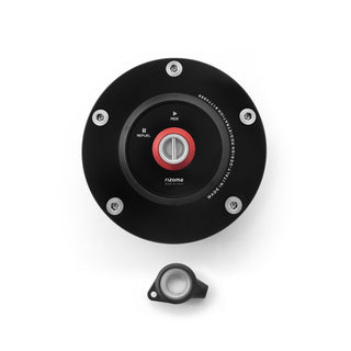Rizoma Gas Cap Assembly TF086B For Aprilla - Black