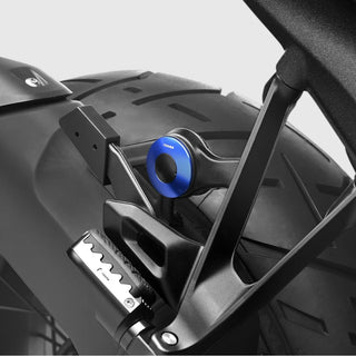 Rizoma ZBW114U OEM Exhaust Bracket Screw Cover - Blue