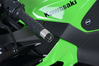 R&G Racing Bar End Sliders Black for Kawasaki ER5/ER6/ZZR600 D/E/ZX6-R/ZX9-R/ZX9RF/ZX12-R/ZRX1100/ZRX1200/Versys 650/ZX-25R/Ninja 250/400