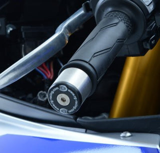 R&G Racing Bar End Sliders for Yamaha YZF-R1/R1M 2015-, R7 ’22- & Honda CMX1100 Rebel (DCT) '21- & CMX1100T Rebel (DCT) '23-
