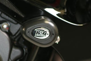 R&G Racing Aero Style Left Side Lower Engine Mount Crash Protectors Black for Honda CBR 1000RR 06-07