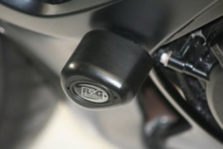 R&G Racing Left Crash Protectors Aero Style Black for Suzuki GSX-R1000 05-06