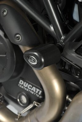 R&G Racing Crash Protectors - Aero Style for Ducati Diavel