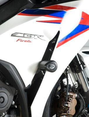 R&G Racing Aero Style Right Crash Protector Black for Honda CBR1000RR 12-16/CBR1000RR SP 14-16 (Non Drilled)