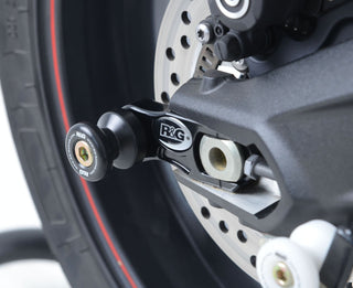 R&G Cotton Reels (Offset) for Triumph Street Triple 675, 675 Daytona, Daytona Moto2™ 765 '20-/ Street Triple R / S / RS 765 '17- & Tiger 850 Sport '21-