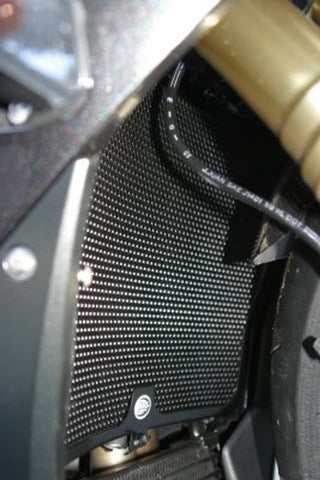 R&G Racing Radiator Guard Black for Suzuki B-King (All Years)/GSX1300R Hayabusa 08-20