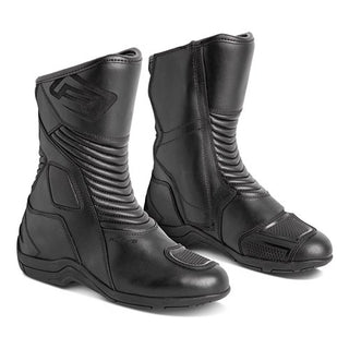 Rjays Highway III WP Motorcycle Boots - Black / Black