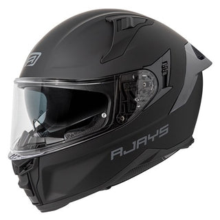 Rjays Dominator III Full Face Motorcycle Matte Helmet - Black