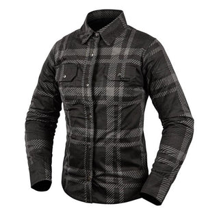 RJAYS Regiment 2 Ladies Motorcycle Riding Shirt - Black / Grey